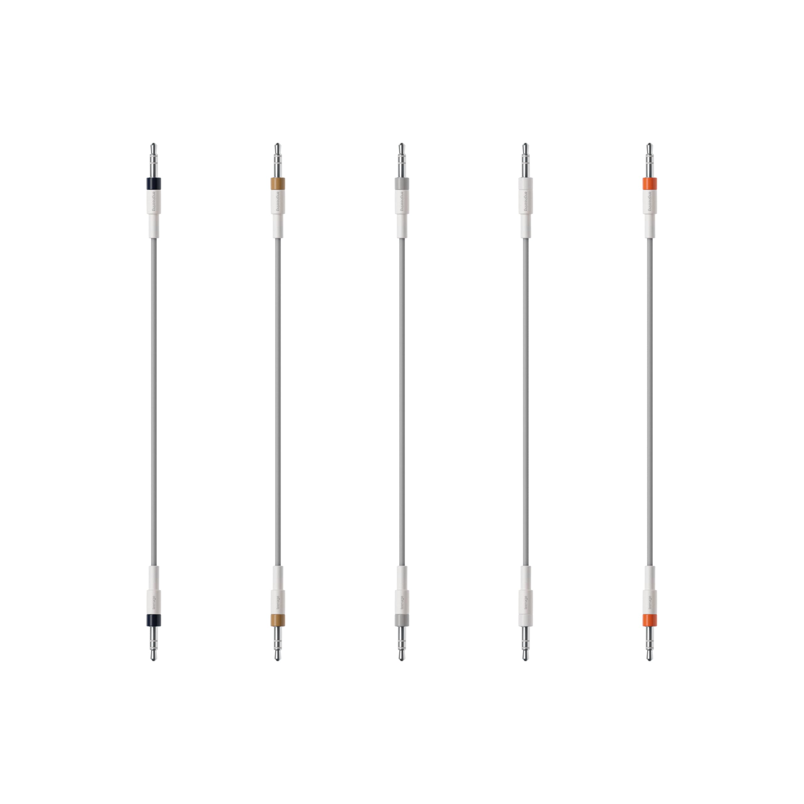 teenage-engineering-sync-kabel-set-5x-3-5-mm-stereo-trs-150-mm-mehrfarbig image 1
