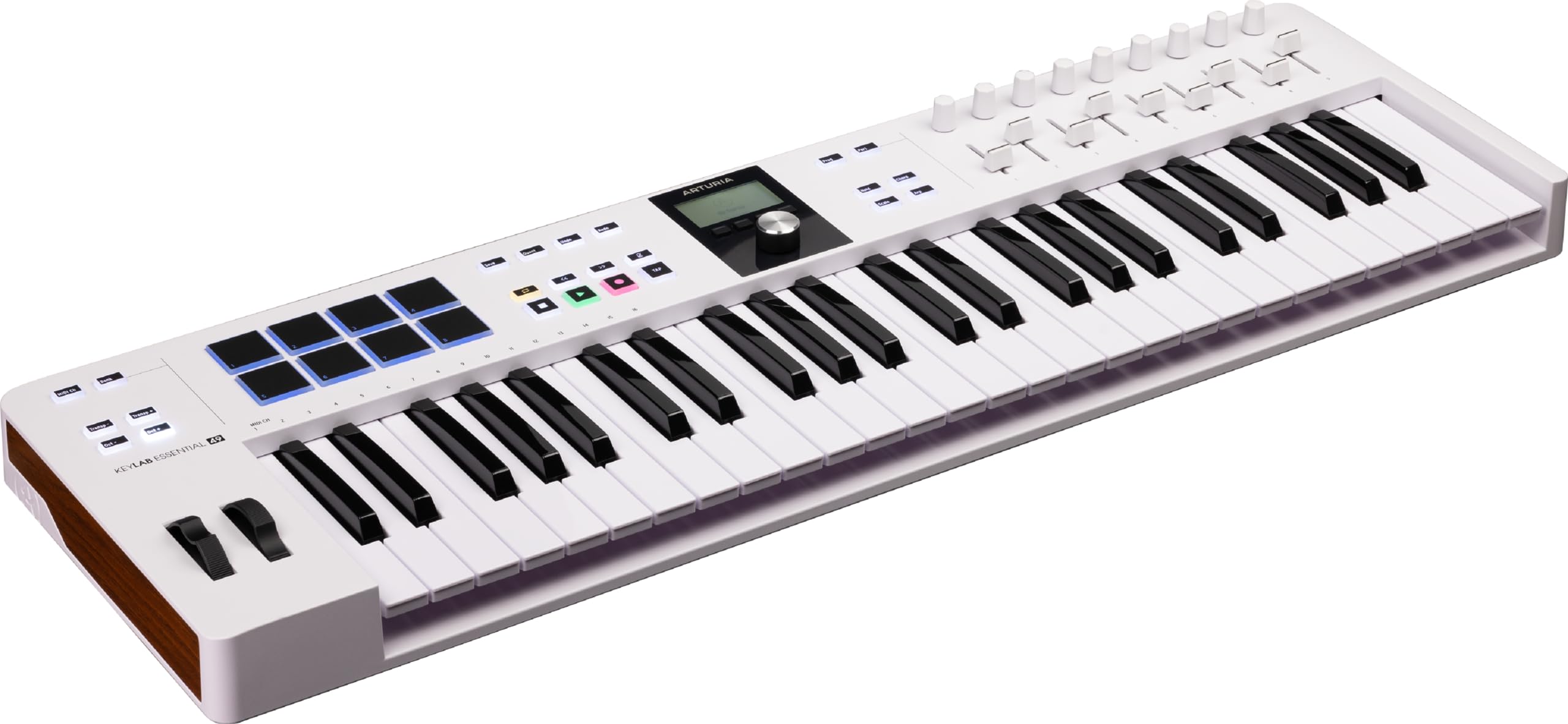 arturia-keylab-essential-49-mk3-white-midi-keyboard-controller image 2