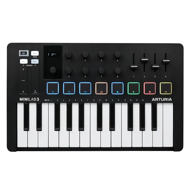 arturia-minilab-3-black-midi-keyboard-25-tasten image 1