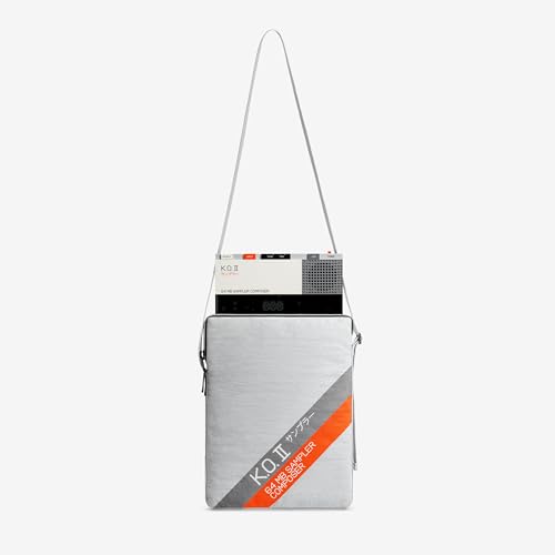 teenage-engineering-ep-133-k-o-ii-soft-bag-tragetasche-silber-grau-200x260x20-mm image 5