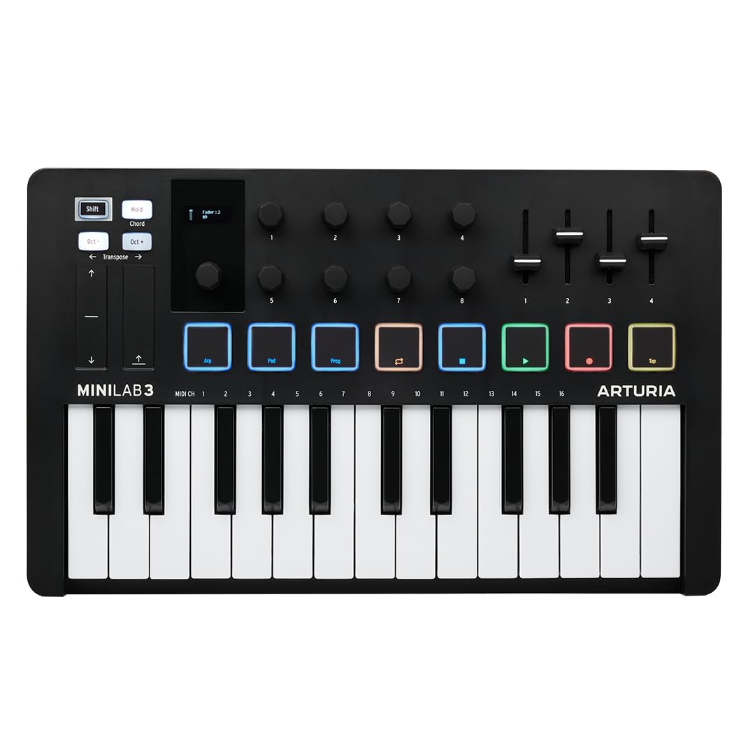 arturia-minilab-3-black-midi-keyboard-25-tasten image 1