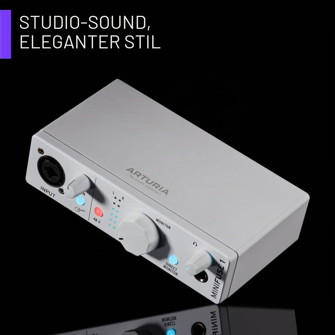 arturia-minifuse-1-wei-kompaktes-usb-audio-interface-f-r-aufnahme-und-dawless-se image 3
