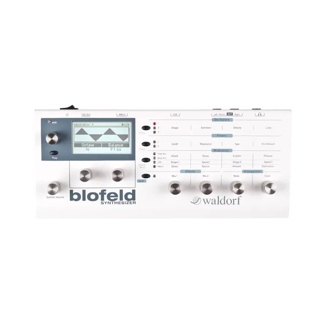 waldorf-blofeld-desktop-white-refurbished-wavetable-synthesizer-general-berholt image 1