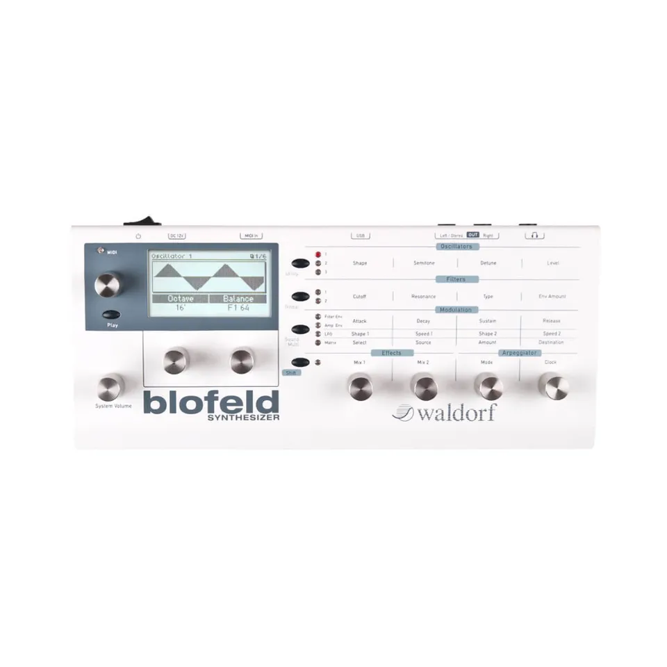waldorf-blofeld-desktop-white-refurbished-wavetable-synthesizer-general-berholt image 1