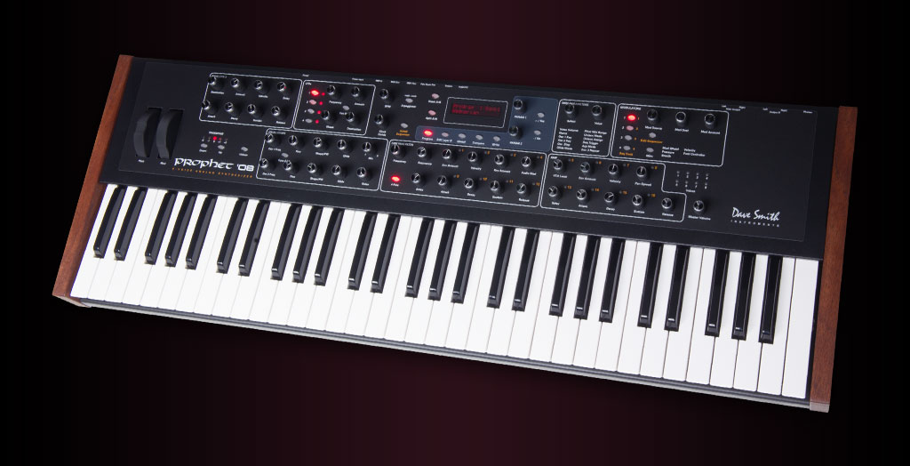 sequential-prophet-08-keyboard-8-stimmiger-analog-synthesizer image 2