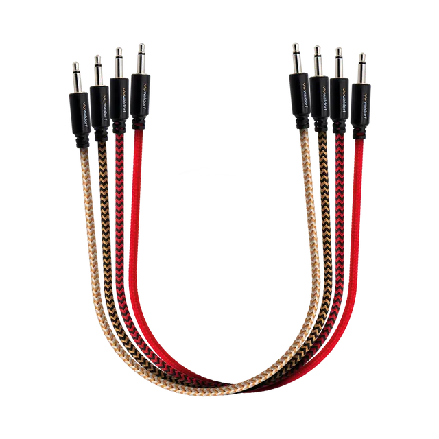 waldorf-patch-cables-300-mm-mono-3-5-mm-4er-pack-modular-kabel image 1