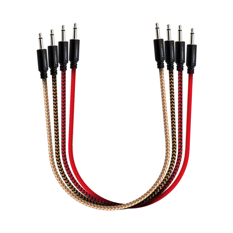 waldorf-patchkabel-300mm-mono-3-5mm-4er-pack image 1