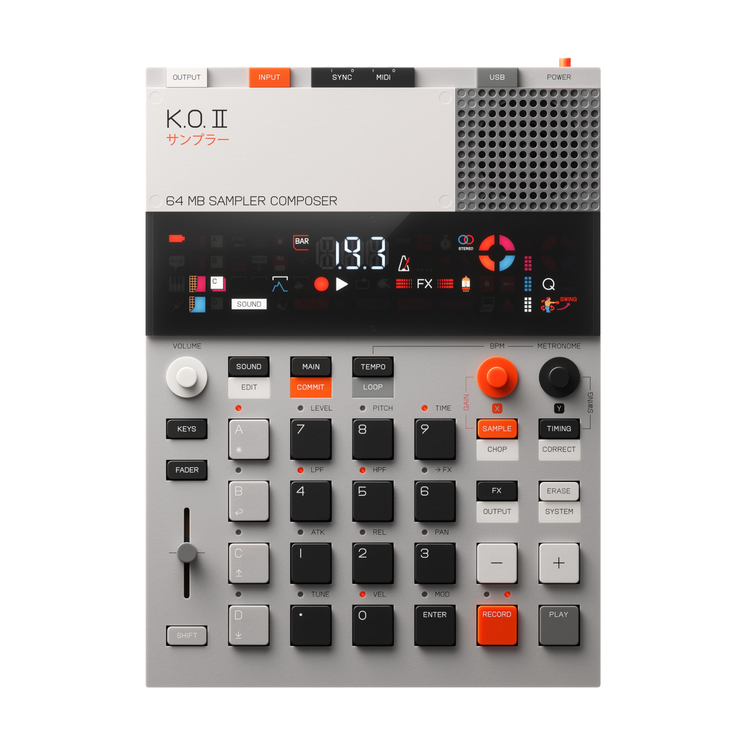 teenage-engineering-ep-133-k-o-ii-sampler-drum-machine-sequenzer image 1