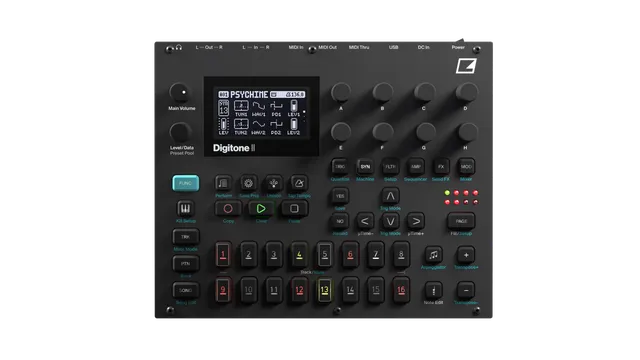 elektron-digitone-ii-fm-synth-groovebox-mit-sequenzer image 1