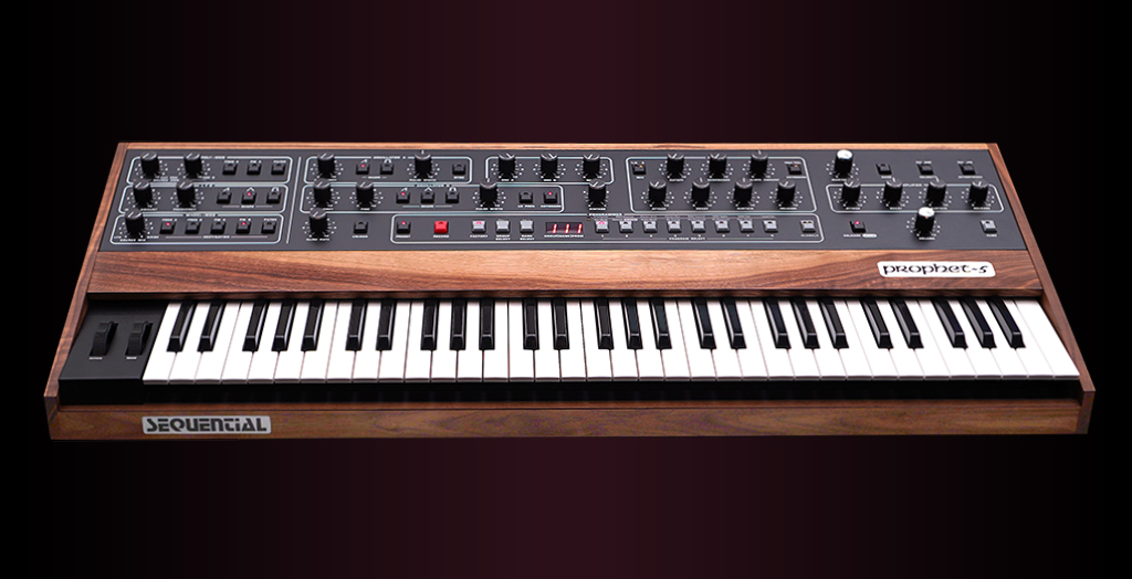 sequential-prophet-5-5-stimmiger-analoger-poly-synthesizer-mit-tastatur image 2