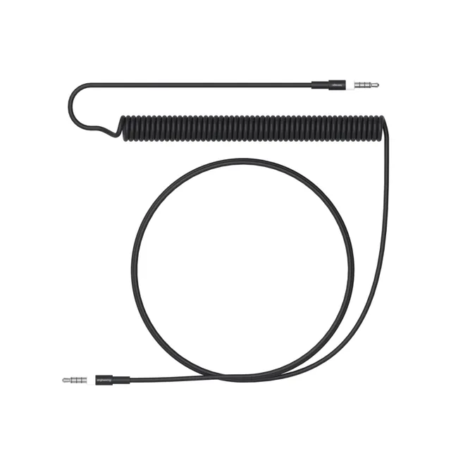 teenage-engineering-slim-audio-curly-kabel-4-polig-trrs-1200-mm-schwarz image 1