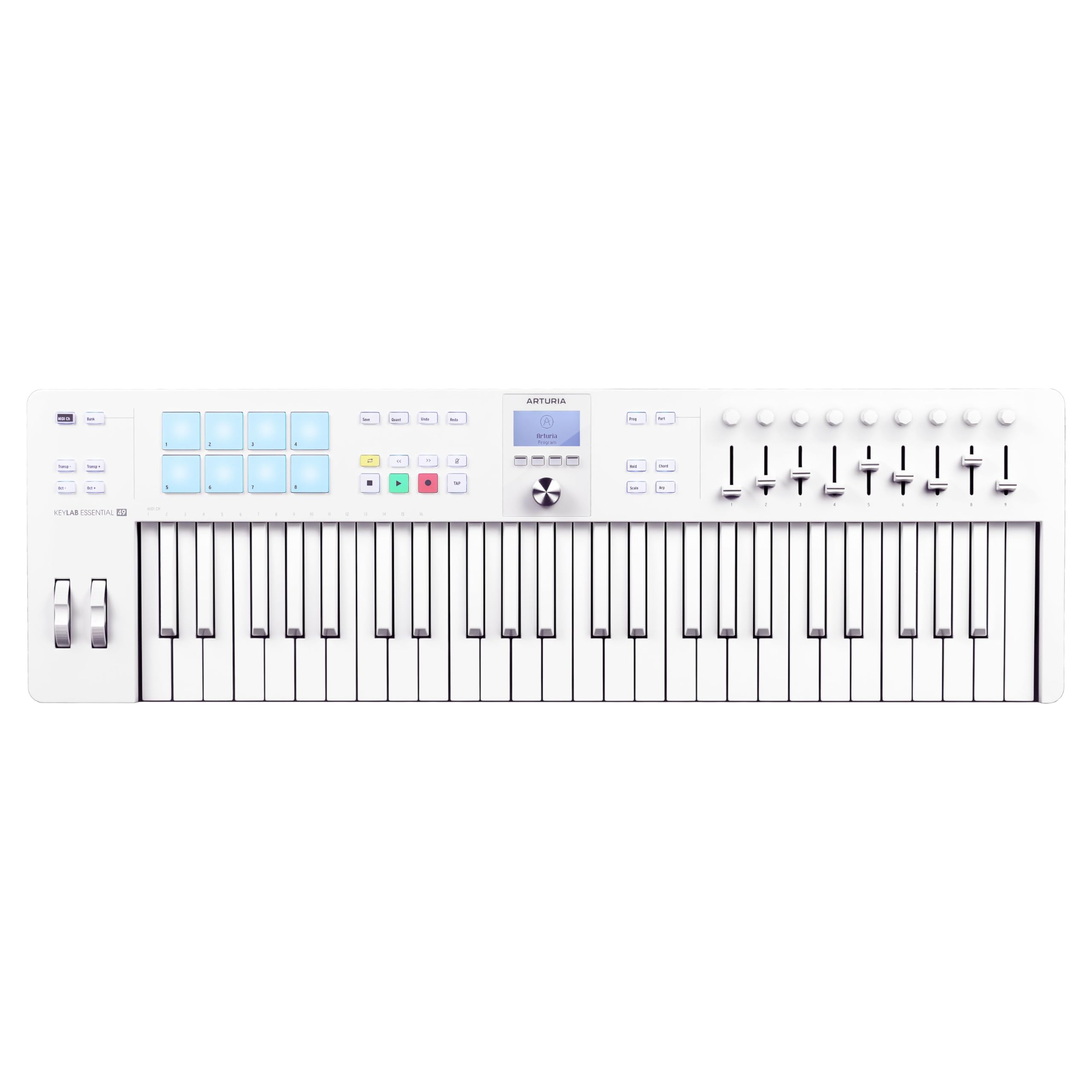 arturia-keylab-essential-61-mk3-white-midi-keyboard-61-tasten image 6