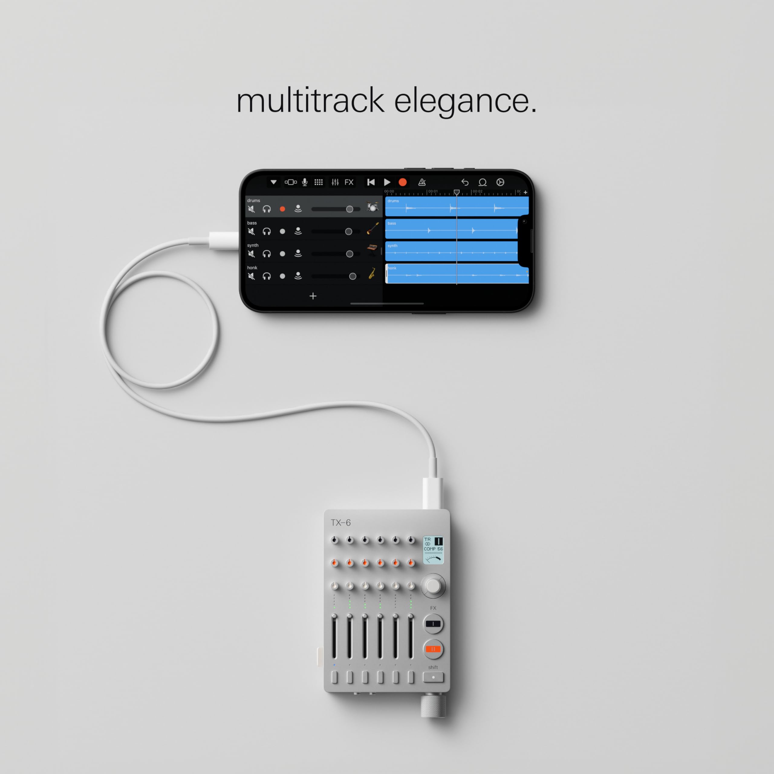 teenage-engineering-tx-6-portables-6-kanal-stereo-mischpult-usb-audio-interface image 6