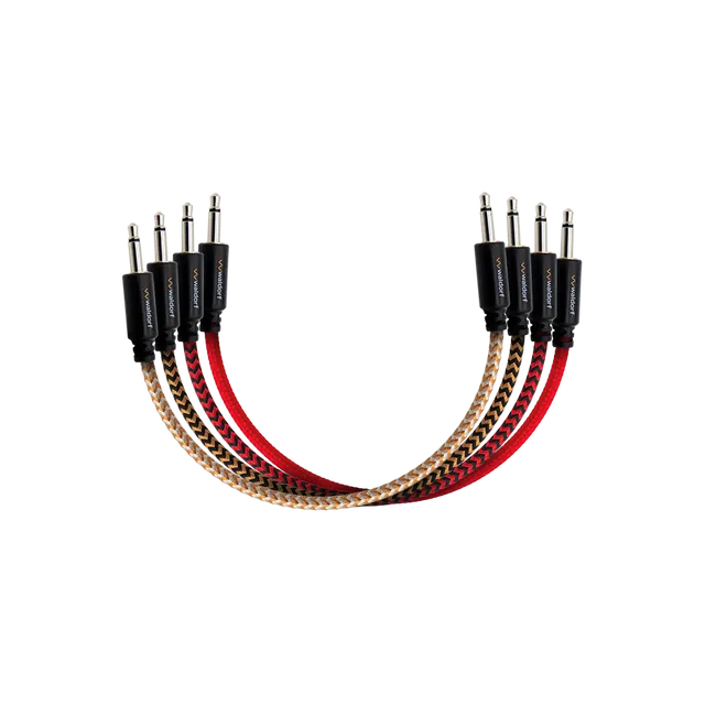 waldorf-patchkabel-150-mm-mono-3-5-mm-4er-pack image 1