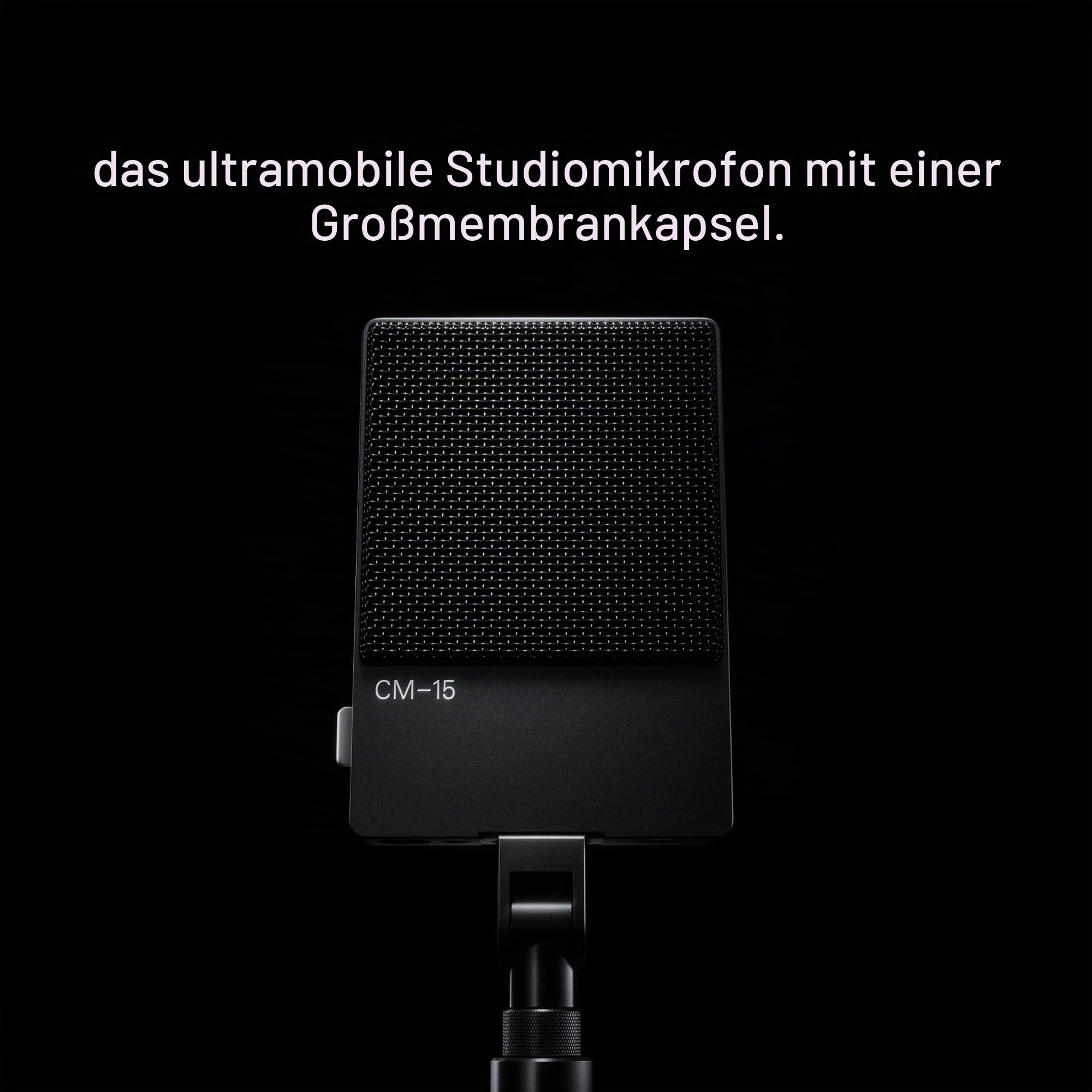 teenage-engineering-cm-15-tragbares-studio-kondensatormikrofon-schwarz image 8