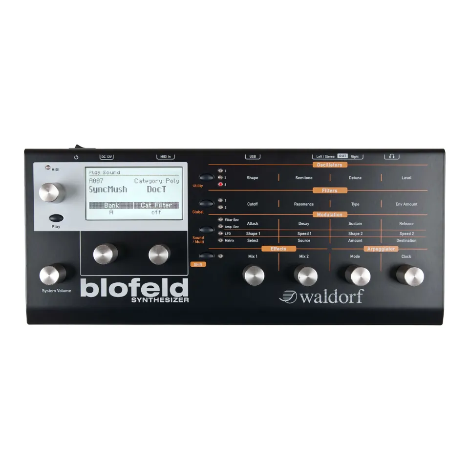 waldorf-blofeld-desktop-shadow-b-ware-wavetable-synthesizer image 1