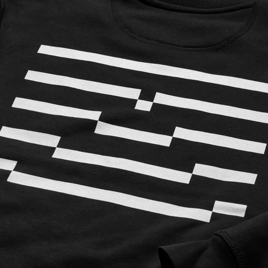 elektron-sweatshirt-pixel-icon-merch-pullover-in-schwarz image 4