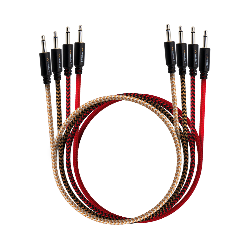 waldorf-patchkabel-600-mm-mono-3-5-mm-4er-pack image 1