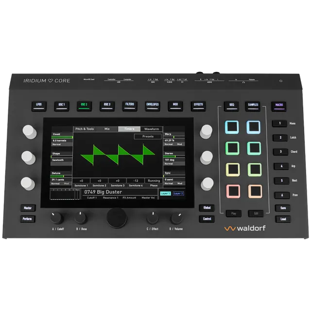 waldorf-iridium-core-b-stock-kompakter-dawless-synthesizer image 1