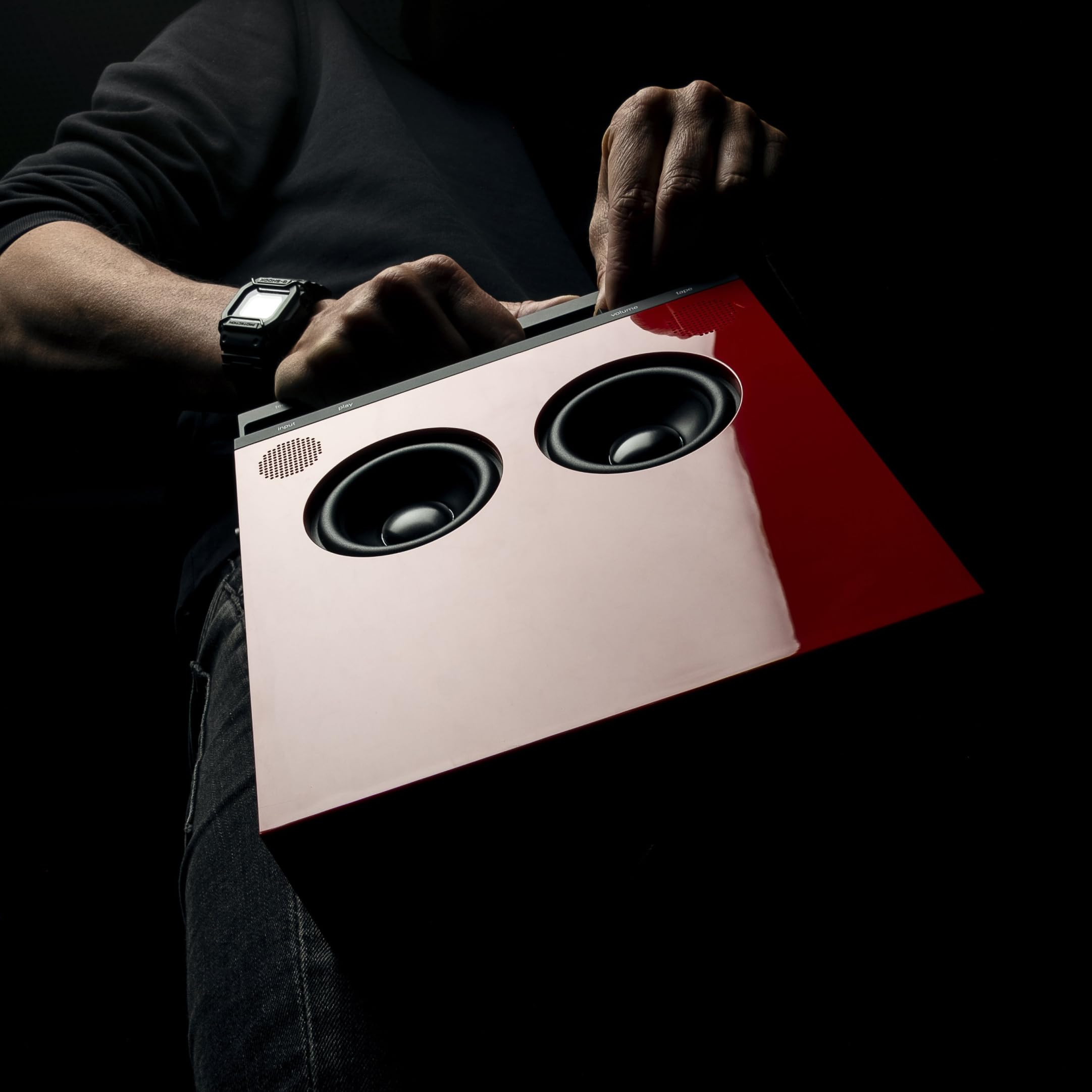 teenage-engineering-ob-4-magic-radio-tragbarer-lautsprecher-rot-gl-nzend image 7