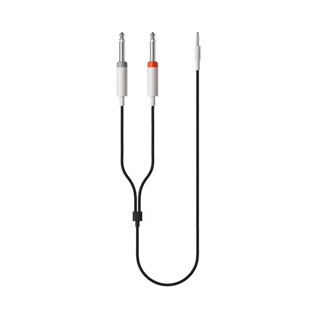 teenage-engineering-field-textile-audio-kabel-3-5-mm-auf-2x-6-3-mm image 1