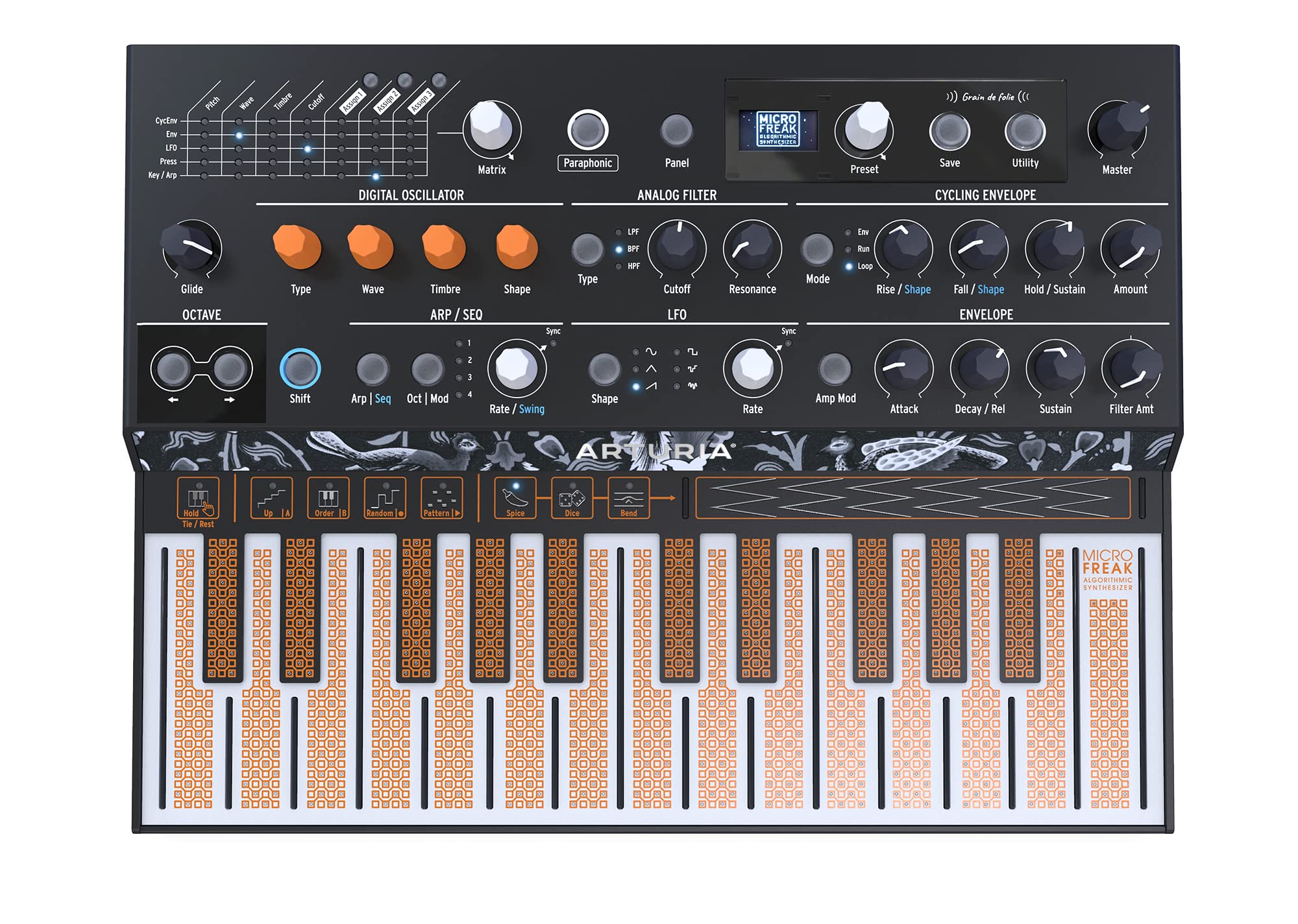 arturia-microfreak-hybrid-synthesizer-keyboard-25-tasten image 1