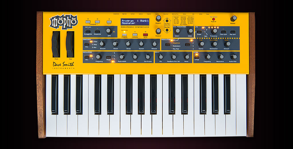 sequential-mopho-keyboard-monophoner-analog-synthesizer image 2
