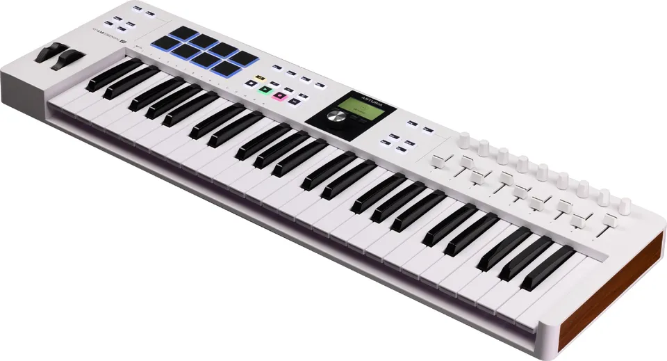 arturia-keylab-essential-49-mk3-white-midi-keyboard-controller image 1