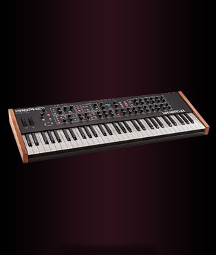 sequential-prophet-rev2-analog-synthesizer-keyboard image 1