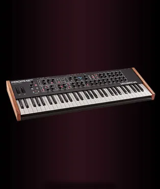 sequential-prophet-rev2-analog-synthesizer-keyboard image 1
