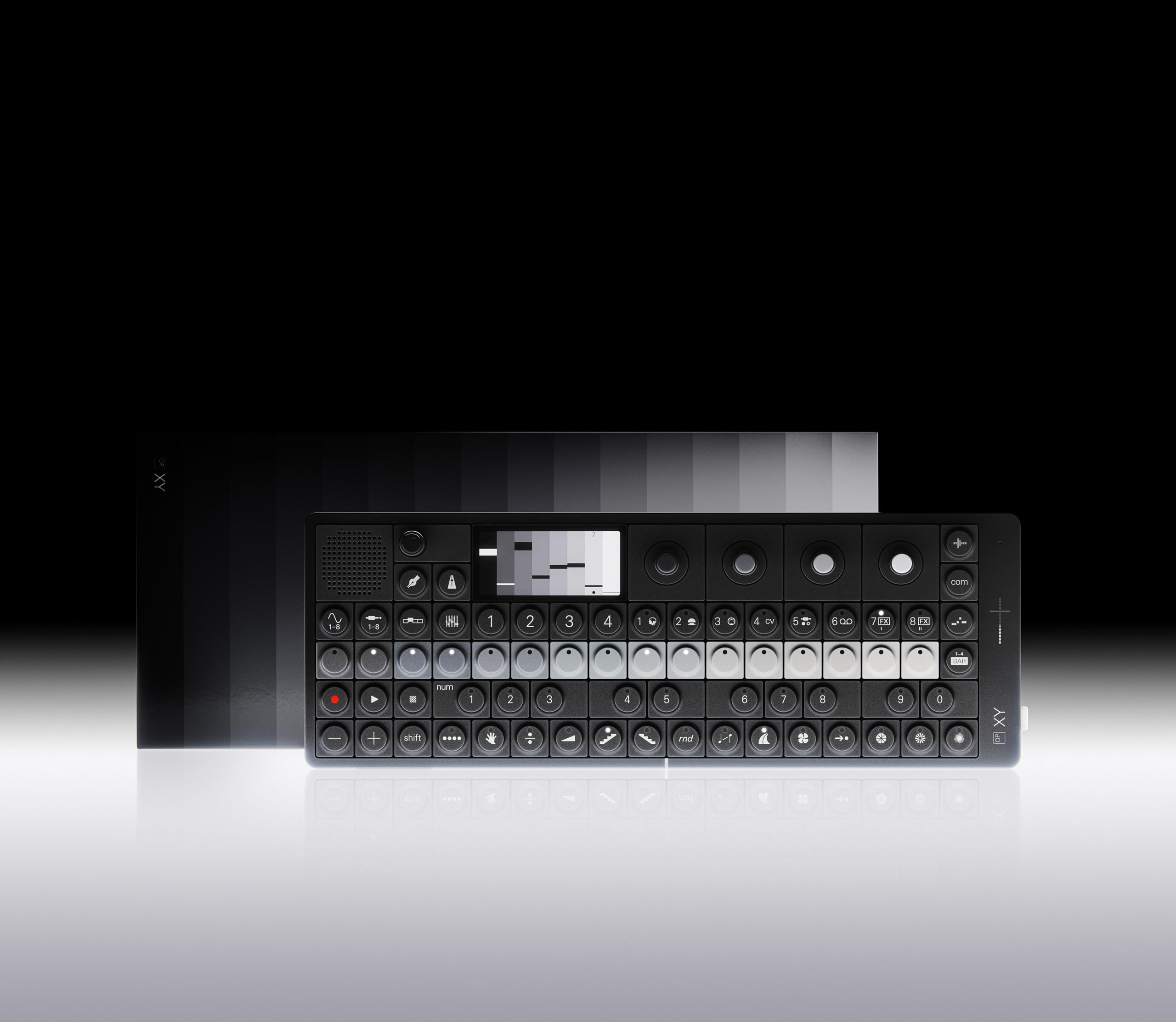 teenage-engineering-op-xy-tragbarer-synthesizer-und-sampler-64-step-schwarz image 2