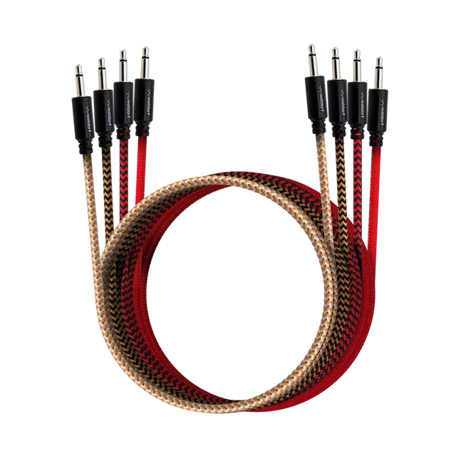 waldorf-patchkabel-900-mm-mono-3-5-mm-4er-pack image 1