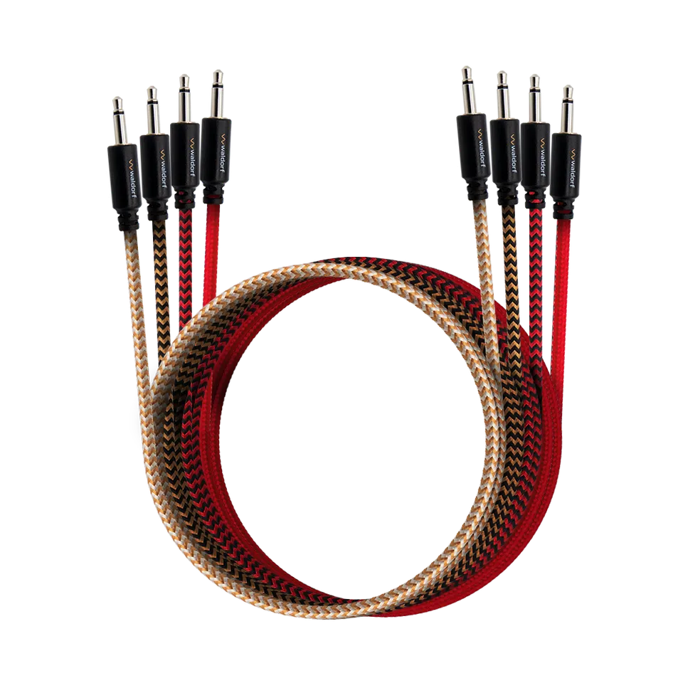 waldorf-patchkabel-900-mm-mono-3-5-mm-4er-pack image 1