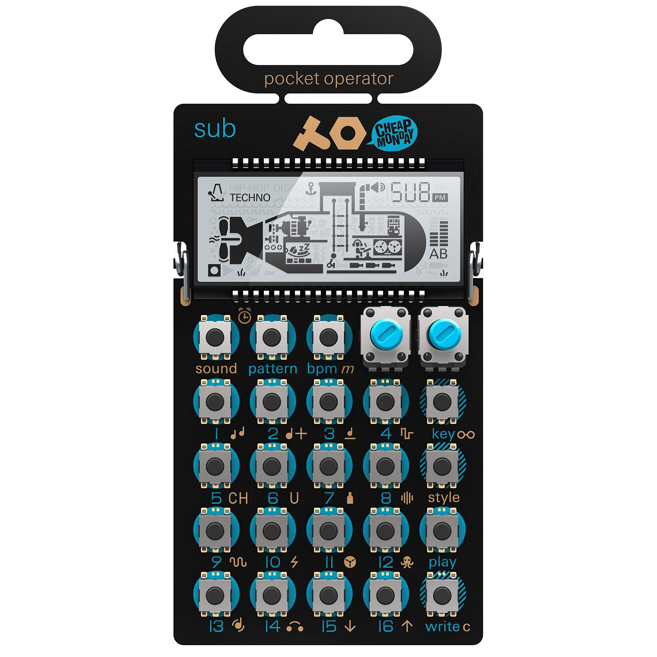 teenage-engineering-po-14-sub-pocket-operator-taschen-synthesizer image 1
